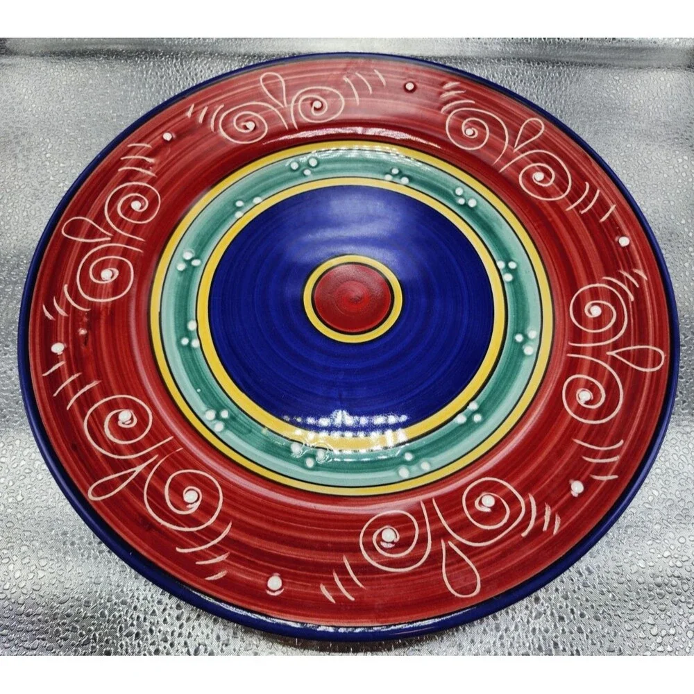 Pier 1 Hand Painted Earthenware 